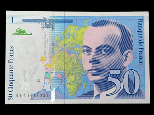 Billet 50 Francs Saint-Exupéry 1997. État Neuf