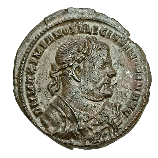 Maximien Hercule (285-310) Follis PROVIDENTIA DEORVM QVIES AVGG Londres 11.39 gr