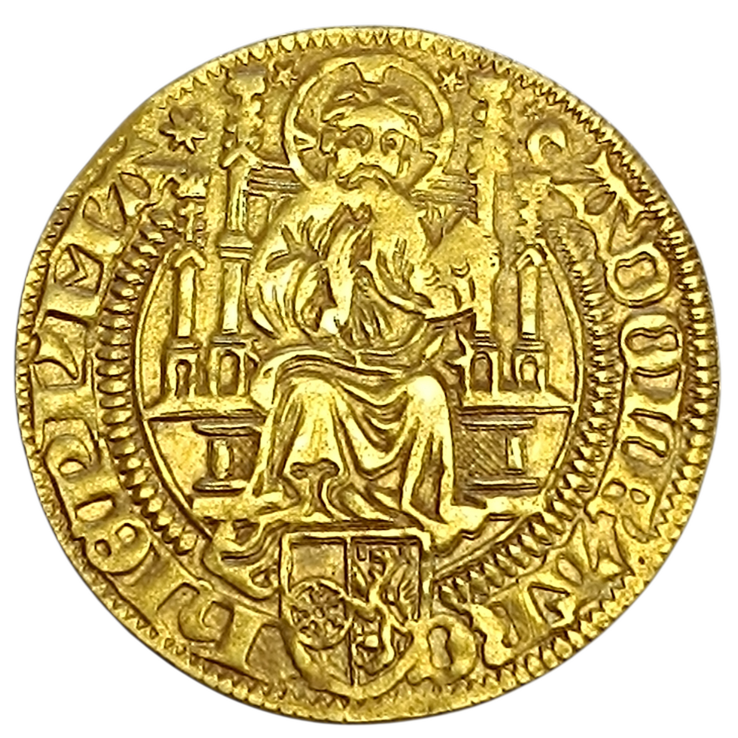 Allemagne / Mayence Adolphe II Von Nassau (1461-1475) Ducat d'or 3.28 gr