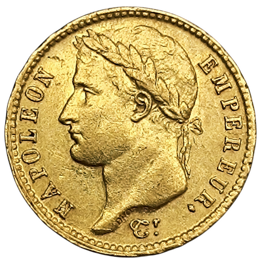 Napoléon Ier (1804-1814) 20 Francs 1811 A Paris Or 6.43 gr