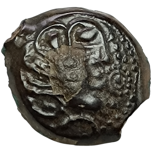 Gaule Sénons (Région de Sens) Bronze YLLYCCI à l'oiseau 2.44 gr