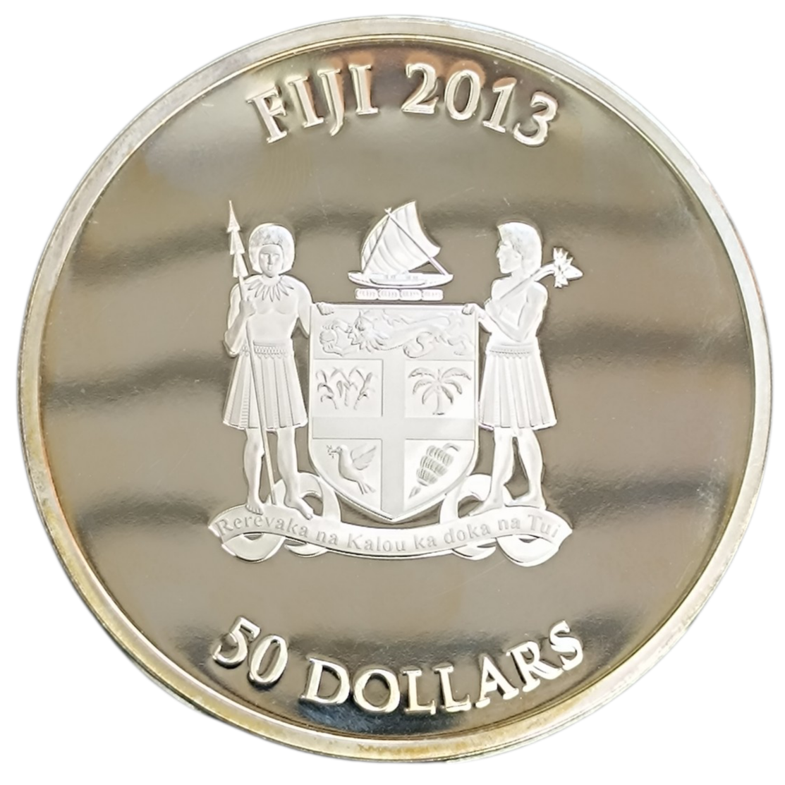 Fidji 50 Dollars 2013 Khafre / Khepren Argent 2 Once Silver 2 oz .999