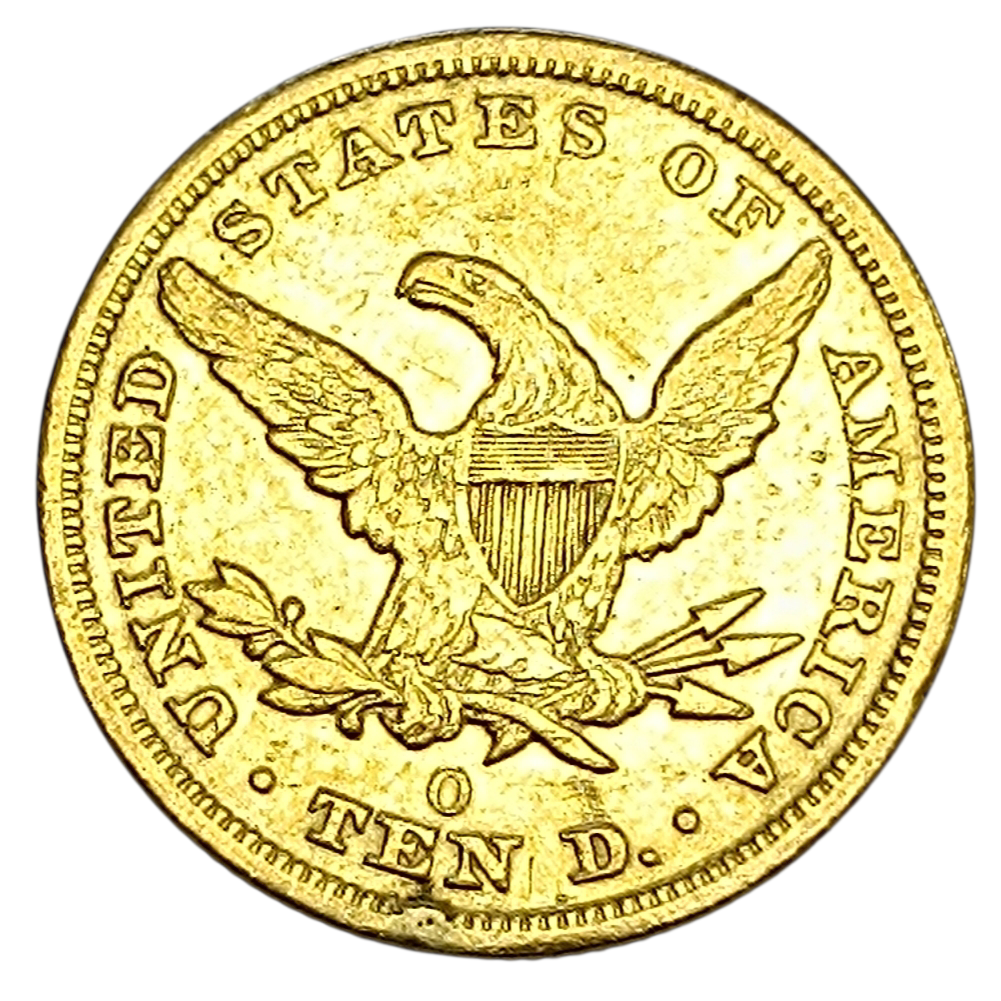 USA TEN Dollars 10$ Coronet Liberty Head (1838-1907) 10 Dollars Or 1846 O New Orléans 16,47 gr