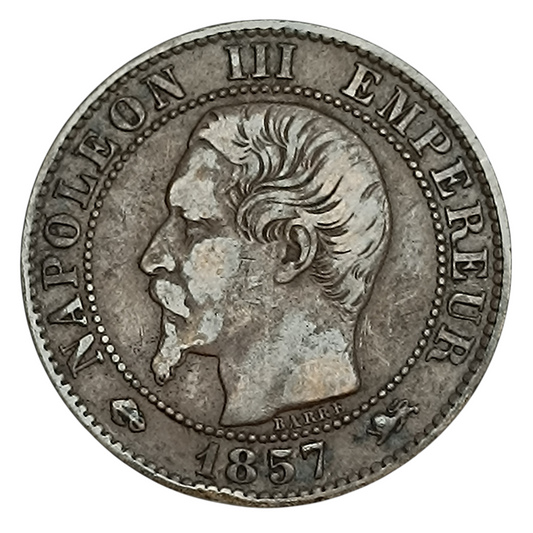 Napoléon III (1852-1870) 5 Centimes 1857 D Lyon
