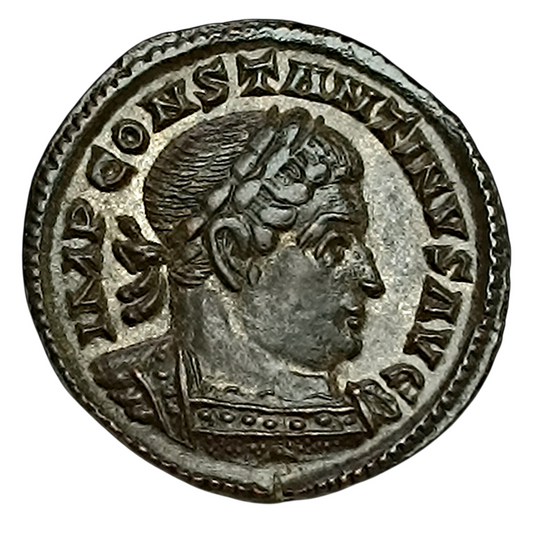 Constantin Ier (306-337) Follis Sol Invicto Comiti Trêves 4.94 gr 23 mm