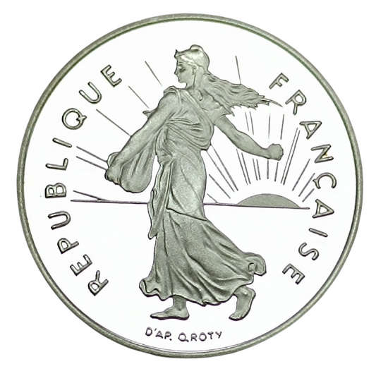 Semeuse 5 francs 2001 fer à cheval Belle Épreuve - 12.00 gr - G. 771