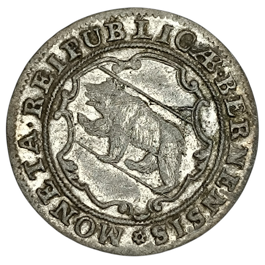 Suisse Canton de Berne 1/2 Batzen 1719 1.84 gr