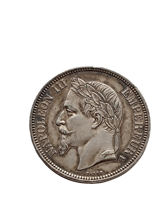 Napoléon III - 5 Francs - 1862 A Paris - Argent - 25 Gr