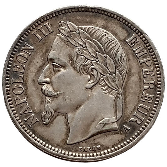Napoléon III (1852-1870) 5 Francs 1862 A Paris Argent 25 gr