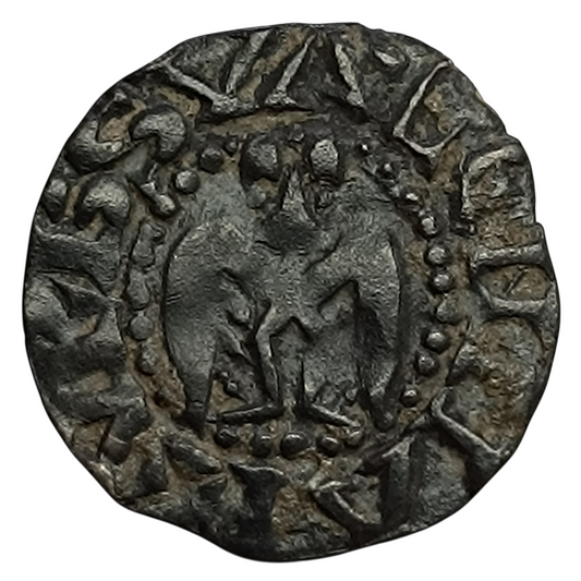 Dauphiné Évêché de Valence Denier Anonyme Argent 0.72 gr