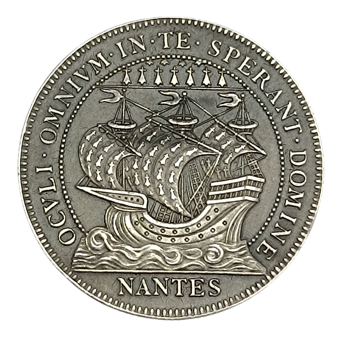 Jeton Chambre de Commerce de Nantes Argent 14.67 gr 31.5 mm