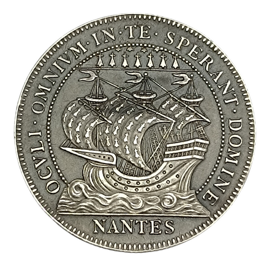 Jeton Chambre de Commerce de Nantes Argent 14.67 gr 31.5 mm