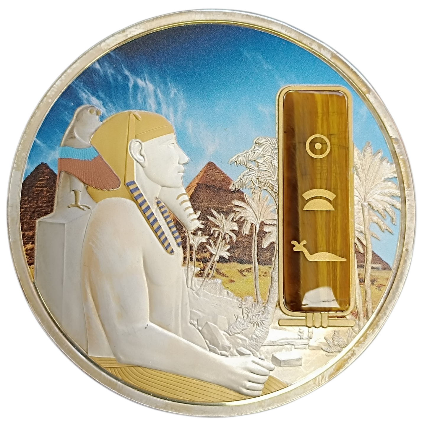 Fidji 50 Dollars 2013 Khafre / Khepren Argent 2 Once Silver 2 oz .999