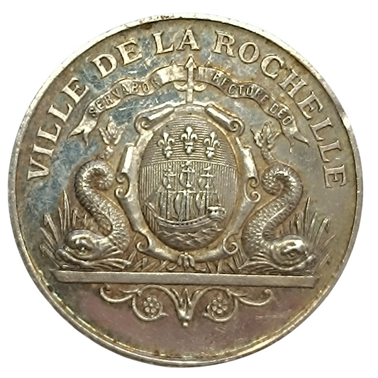 La Rochelle CAFE CAUCTE CAISSE CAISSE DE LA CAISSE ET DE PROVIODE. Money. 9.83 gr