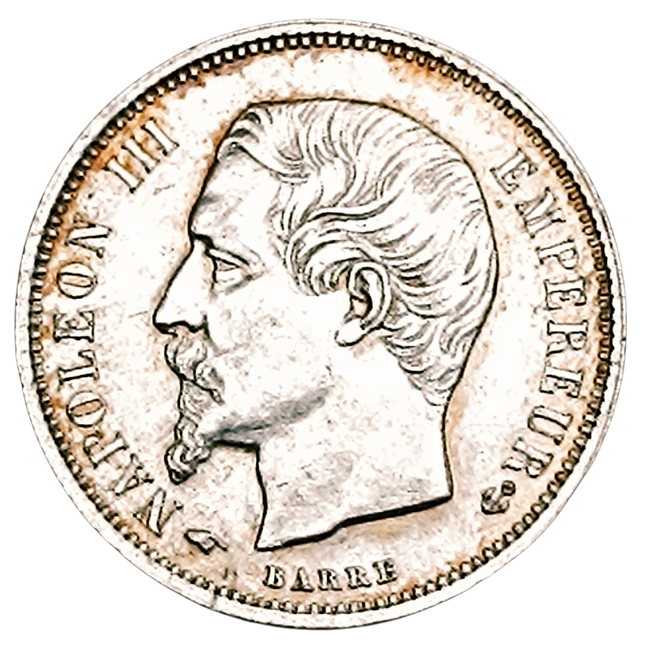 Napoléon III (1852-1870) 50 centimes 1858 A Paris Argent 2.49 gr