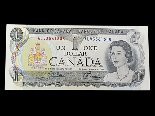 Canada Billet 1 Dollar 1973. État neuf