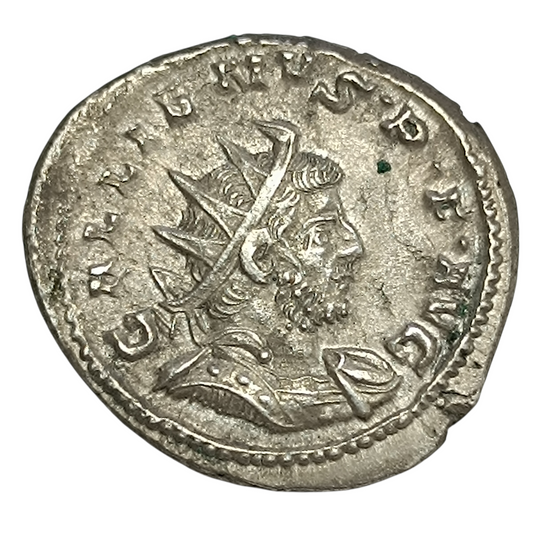 Gallien (253-268) Antoninien Germanicus Max V 4.59 gr 24 mm