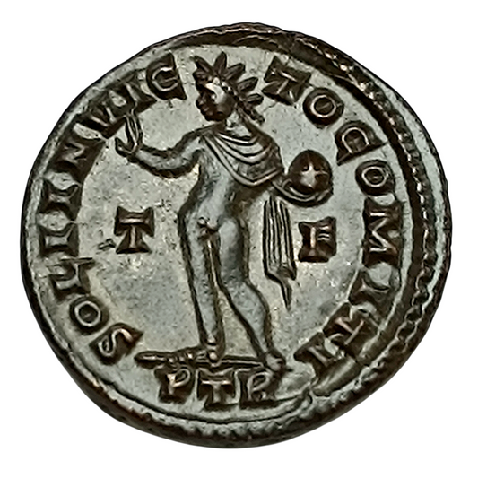 Constantin Ier (306-337) Follis Sol Invicto Comiti Trêves 4.94 gr 23 mm