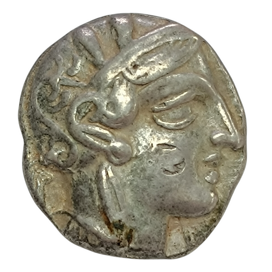 Grèce Antique Tétradrachme d'Athènes (Attique) R/ Chouette ΑΘΕ Argent 16.70 gr
