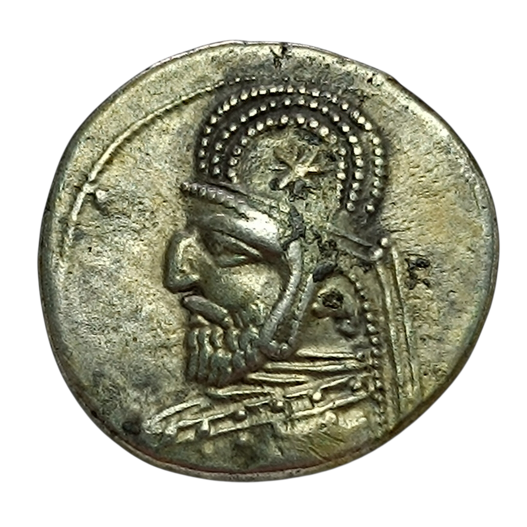 Grèce Antique Royaume Parthe Orodes Ier (90-80 av. JC) Drachme argent 3.96 gr