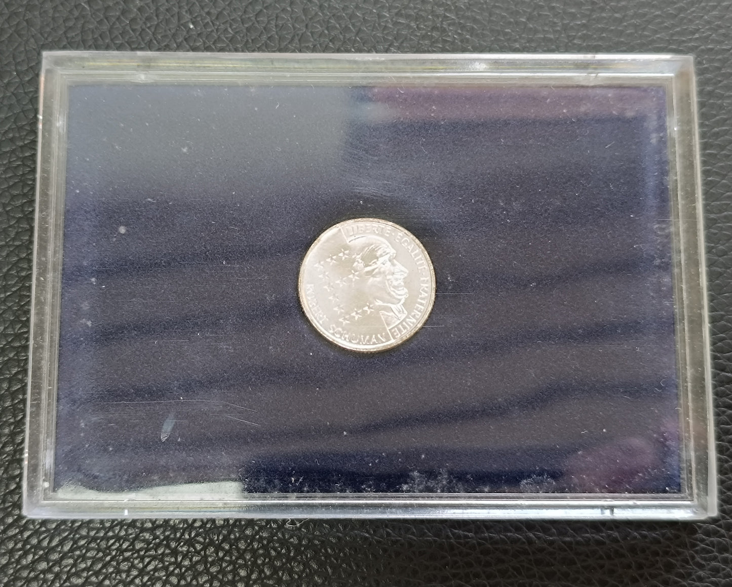 Monnaie de Paris 10 francs Robert Schuman 1986 Coffret BU Argent