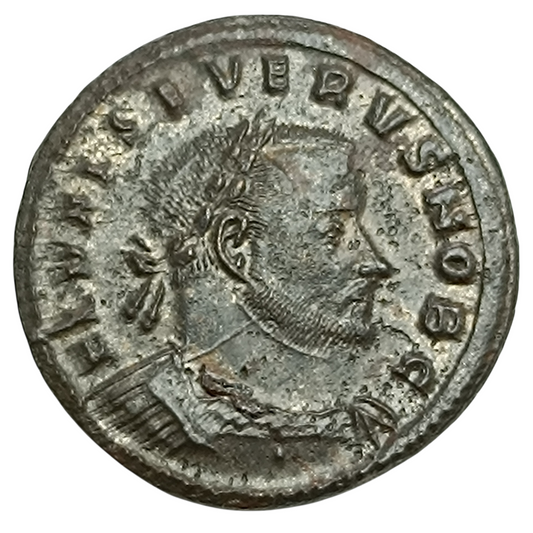 Sévère II (306-307) Follis de Trèves (PTR) R/ GENIO POPULI ROMANI 9.50 gr
