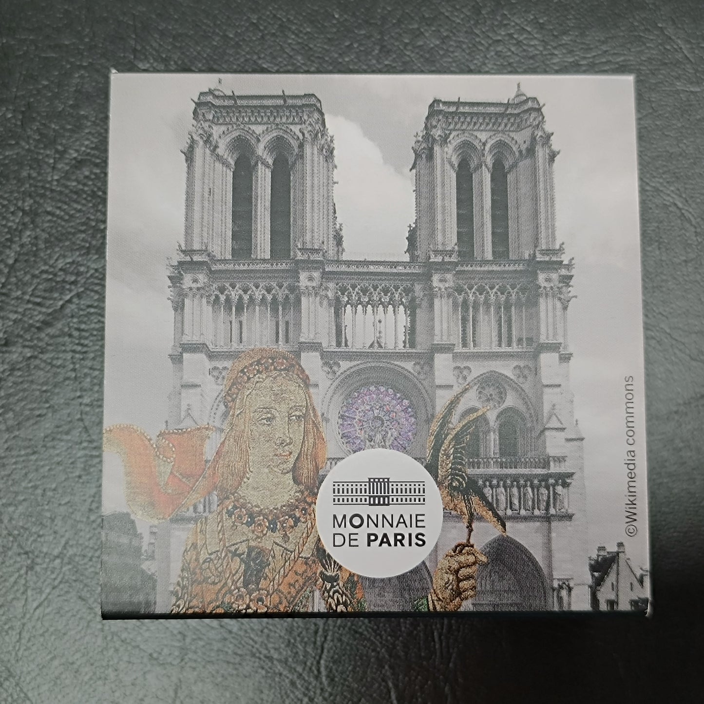 France 5 euros 2020 Europa La France Epoque Gothique Coffret BE Or 0.5 gr .999 11 mm