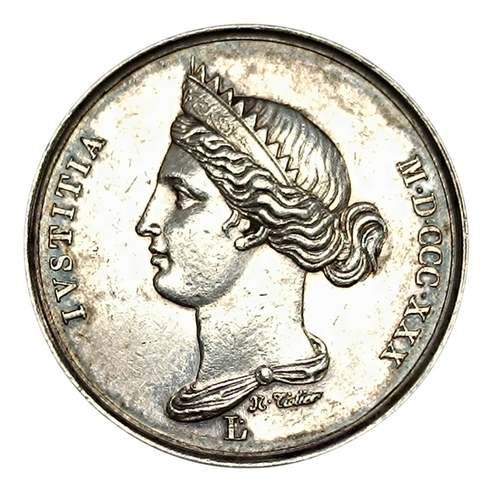 Jeton Le Droit 1830 Argent 12.97 gr 30 mm