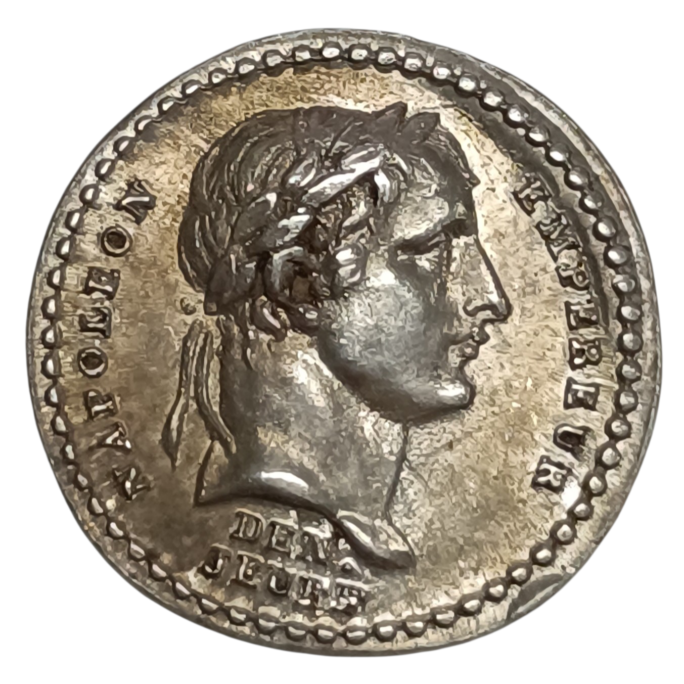 Premier Empire Quinaire du Sacre de l'Empereur 1805 Argent 1.34 gr