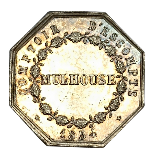 Mulhouse 1854 silver 9.1 gr