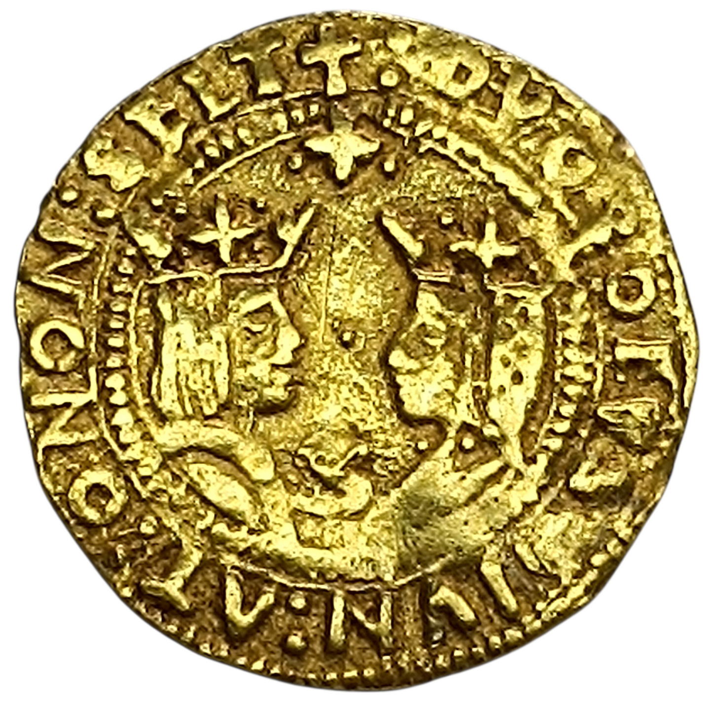 Espagne Excelente Ferdinand et Isabelle Séville Or 3.46 Gr