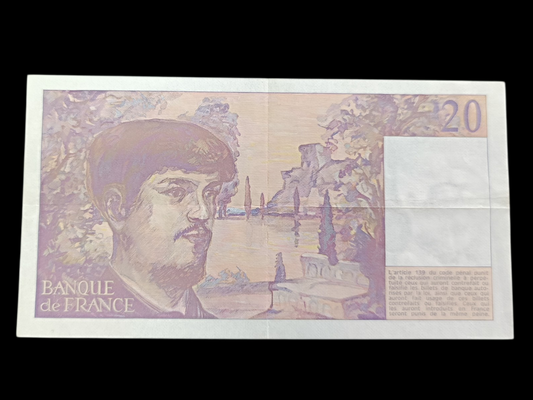 Billet 20 Francs Debussy 1980 A.005