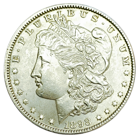 États Unis Dollar Morgan 1898 Argent. Brillant de frappe. 26.76 gr