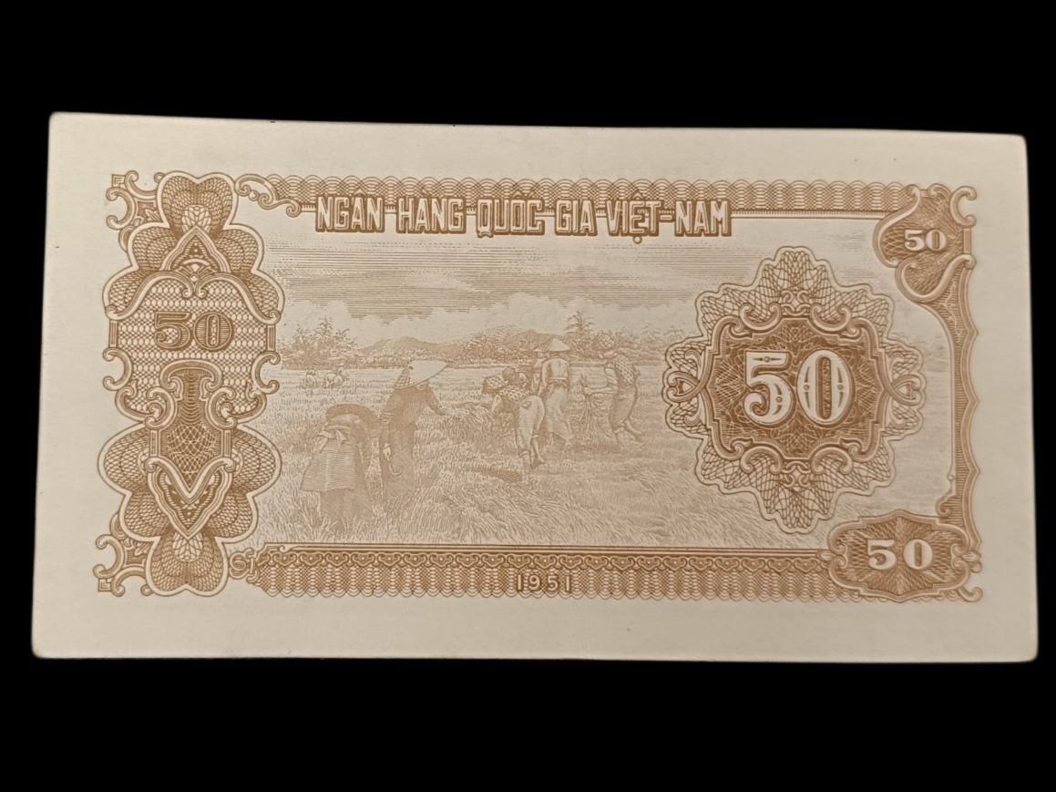 Vietnam Billet 50 Dong 1951. État Quasi Neuf