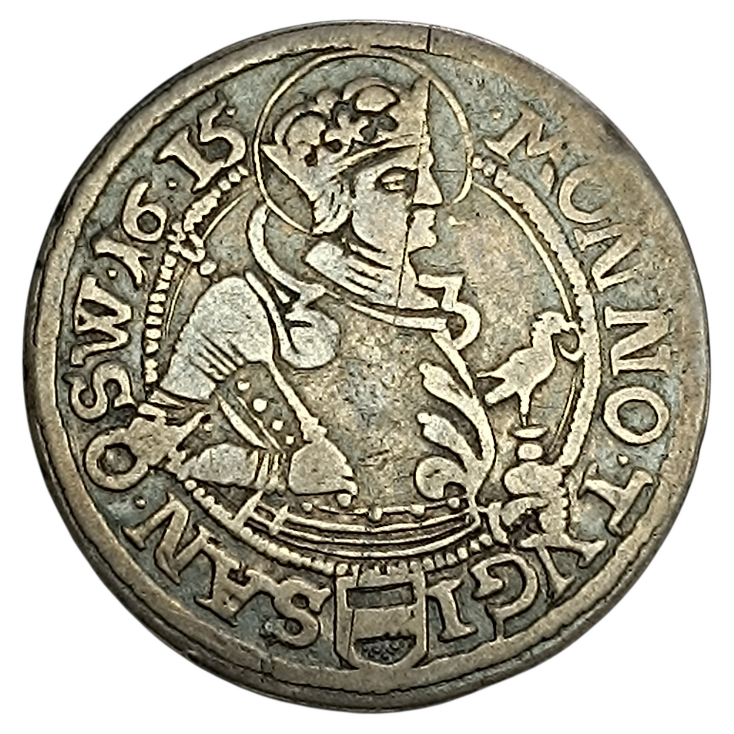 Suisse Canton de Zoug Dicken 1615 Argent 9.30 gr