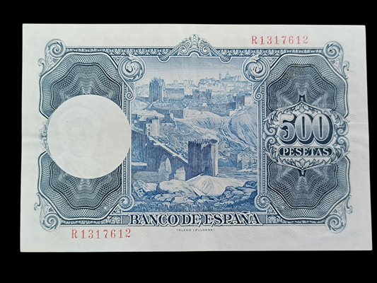 Espagne Billet de 500 Pesetas 1954. État SUP