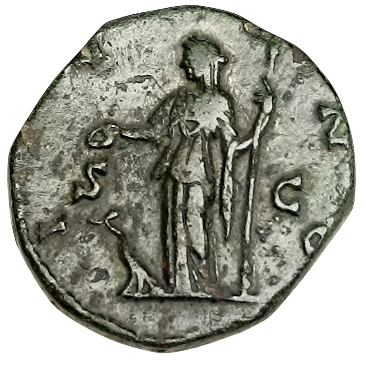 Faustine Jeune - Dupondius - Junon - Ivno - 13.17 gr - 24 mm