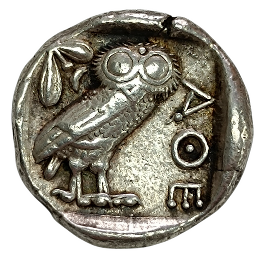 Grèce antique Athènes (449-413) Tétradrachme à la chouette. Argent. 16.91 gr