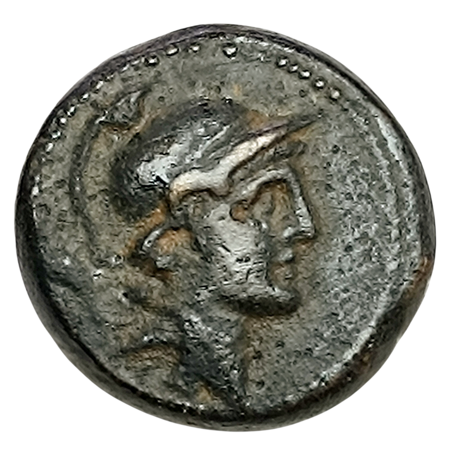 Grèce Antique Syrie Royaume Séleucide Alexandre Ier Balas (150-145 av JC) Dichalque Cuivre 6.03 gr 18.5 mm
