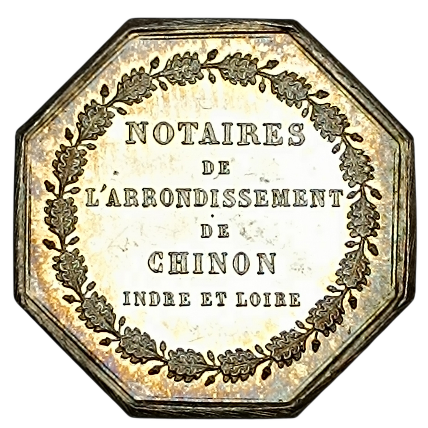 Notaries of notaries from the Chinon Arrondissement Silver 12.99 Gr 32 mm