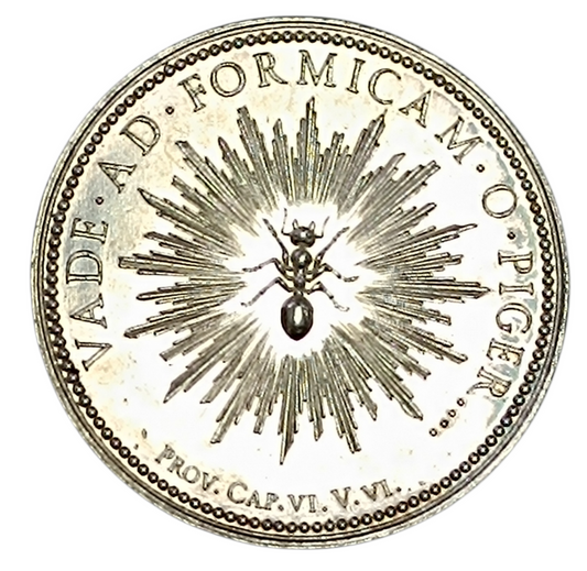 Jeton Caisse d'épargne et de prévoyance de Lyon 1822 Argent 10.68 gr 33 mm