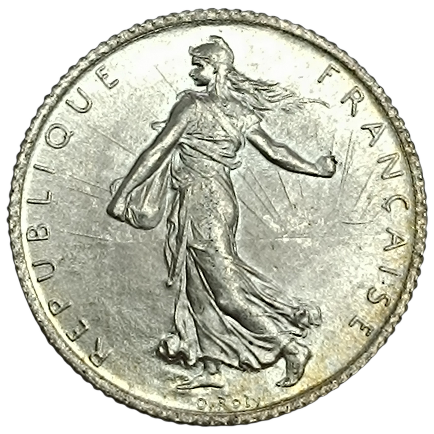 Semeuse 1 Franc 1910 Argent 4.99 gr