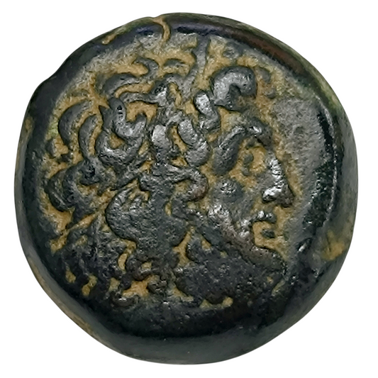 Grèce Antique Egypte Royaume Lagide Ptolémée II Philadelphe Dichalque Bronze Alexandrie 27 mm 17.91 gr