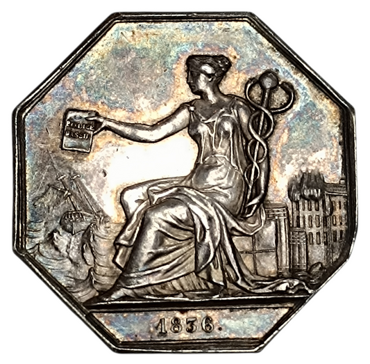 Jeton The Insurance Company compensation by Silver Caque 18.95 Gr 35 mm