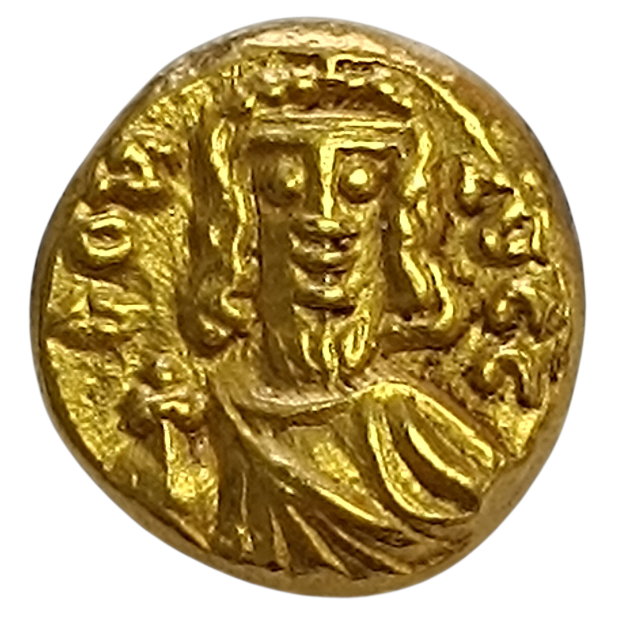 Empire Byzantin Constantin IV (668-685) Solidus Or Carthage 4.44 gr S.1187