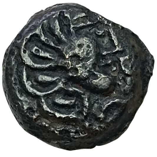 Gaule Sénons (Région de Sens) Bronze YLLYCCI à l'oiseau 3.59 gr