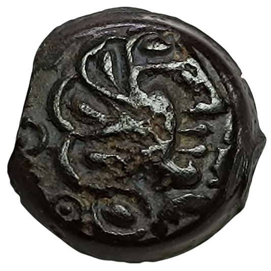 Gaule Sénons (Région de Sens) Bronze YLLYCCI à l'oiseau 3.15 gr