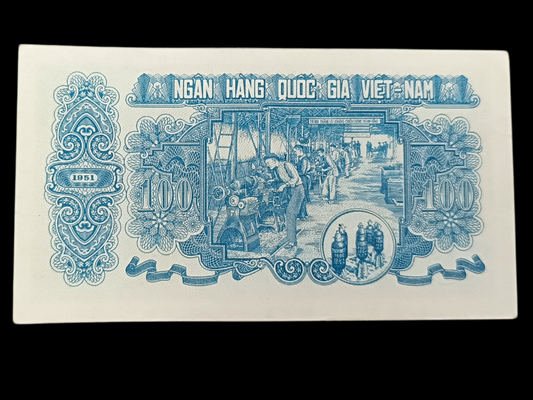 Vietnam Billet 100 Dong 1951. Superbe état