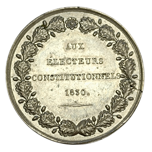 Token the dissolution of 1830. To constitutional voters. 19.6 gr