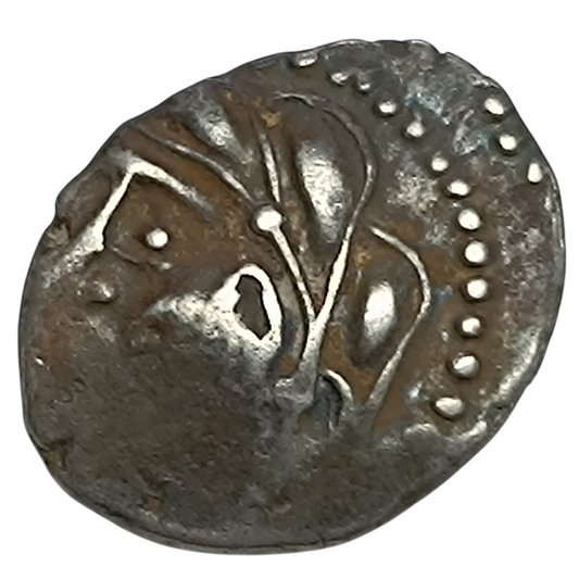 Gaule Bituriges Cubes (Région de Bourges) Denier au glaive et à l'annelet pointé 1.94 gr